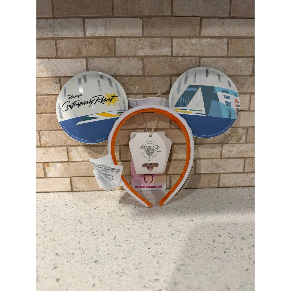 Limited* Disney Contemporary Resort (Incredibles) Bag & Ears Set. NEW w/Tags - Picture 4 of 6